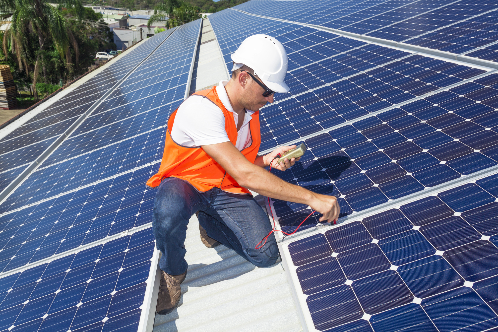 solar panel maintenance