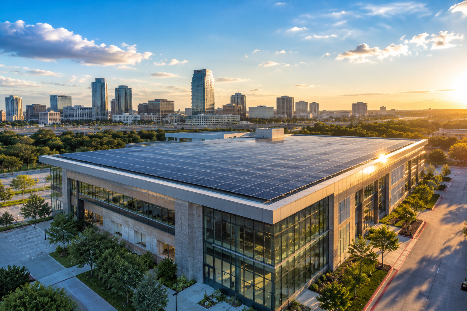 commercial solar roofing
